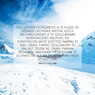 Nehémiás 1:6 KAR Bibliai verskép