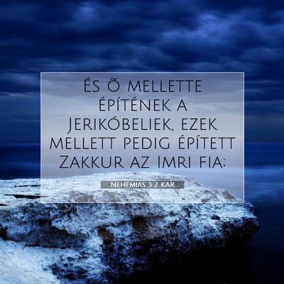 Nehémiás 3:2 Bibliai vers magyarázata