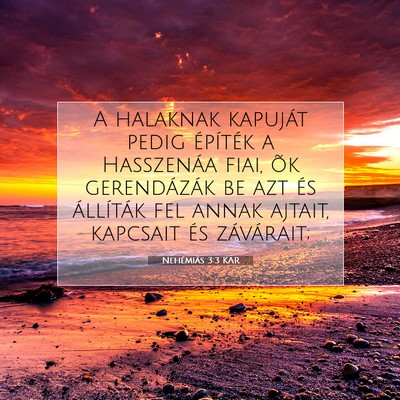 Nehémiás 3:3 KAR Bibliai verskép