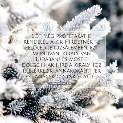 Nehémiás 6:7 KAR Bibliai verskép