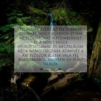 Nehémiás 7:5 KAR Bibliai verskép