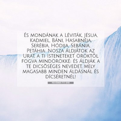 Nehémiás 9:5 KAR Bibliai verskép