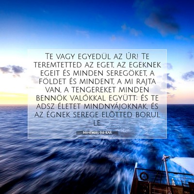 Nehémiás 9:6 KAR Bibliai verskép