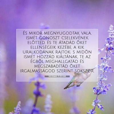 Nehémiás 9:28 KAR Bibliai verskép