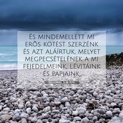 Nehémiás 9:38 KAR Bibliai verskép