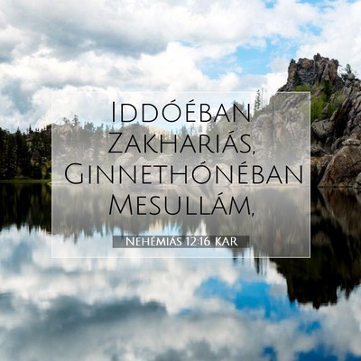 Nehémiás 12:16 KAR Bibliai verskép
