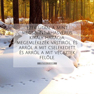Eszter 2:1 Bibliai vers magyarázata