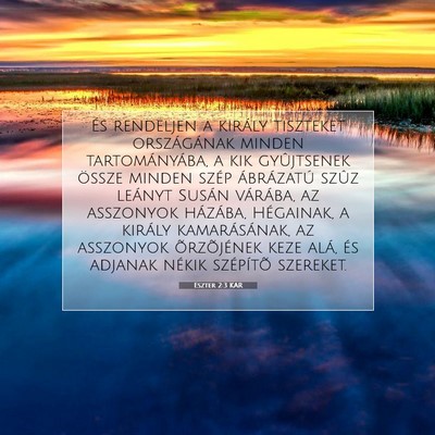 Eszter 2:3 Bibliai vers magyarázata