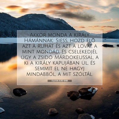 Eszter 6:10 Bibliai vers magyarázata