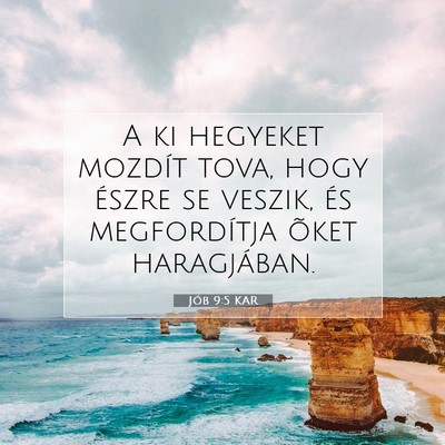 Jób 9:5 KAR Bibliai verskép