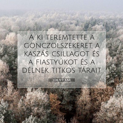Jób 9:9 KAR Bibliai verskép