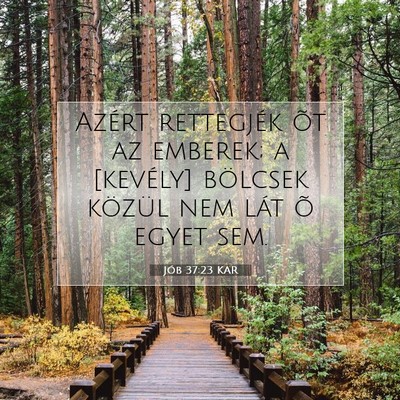 Jób 37:23 Bibliai vers magyarázata