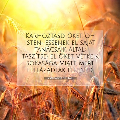 Zsoltárok 5:11 Bibliai vers magyarázata