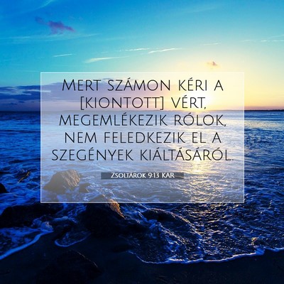 Zsoltárok 9:13 Bibliai vers magyarázata
