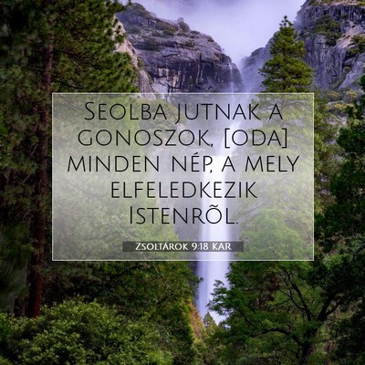 Zsoltárok 9:18 Bibliai vers magyarázata