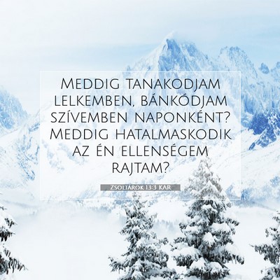 Zsoltárok 13:3 KAR Bibliai verskép