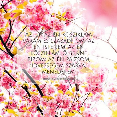 Zsoltárok 18:3 Bibliai vers magyarázata