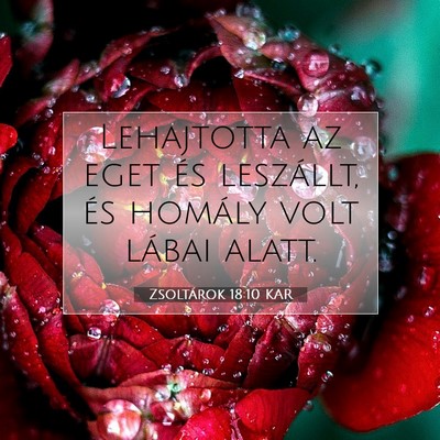 Zsoltárok 18:10 KAR Bibliai verskép