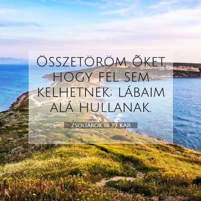 Zsoltárok 18:39 Bibliai vers magyarázata