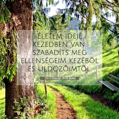 Zsoltárok 31:16 KAR Bibliai verskép