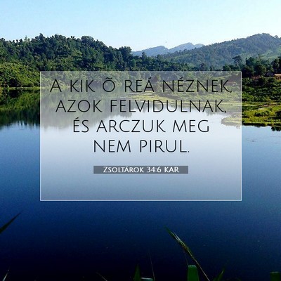 Zsoltárok 34:6 KAR Bibliai verskép