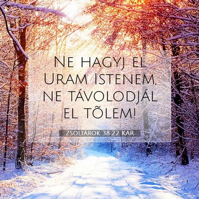 Zsoltárok 38:22 Bibliai vers magyarázata