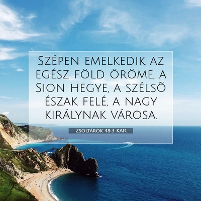Zsoltárok 48:3 KAR Bibliai verskép