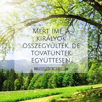 Zsoltárok 48:5 Bibliai vers magyarázata