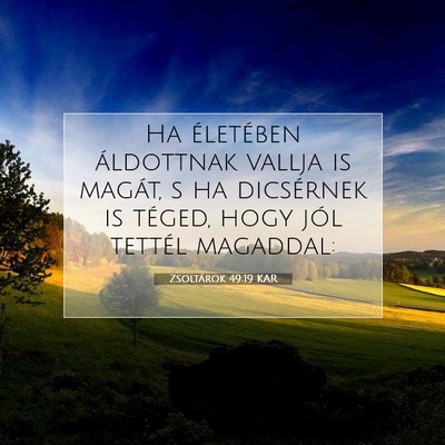 Zsoltárok 49:19 Bibliai vers magyarázata