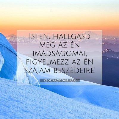 Zsoltárok 54:4 KAR Bibliai verskép