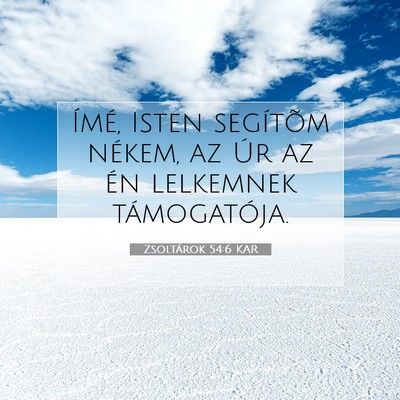 Zsoltárok 54:6 KAR Bibliai verskép