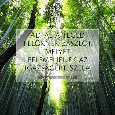 Zsoltárok 60:6 KAR Bibliai verskép