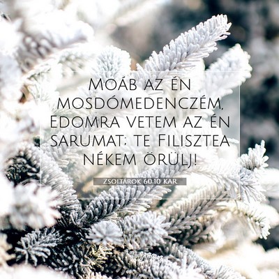 Zsoltárok 60:10 KAR Bibliai verskép