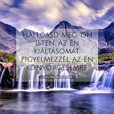Zsoltárok 61:2 KAR Bibliai verskép