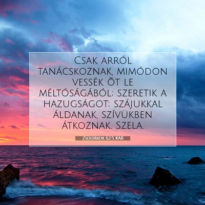 Zsoltárok 62:5 KAR Bibliai verskép