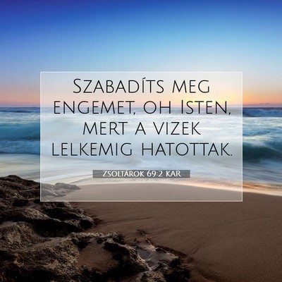 Zsoltárok 69:2 Bibliai vers magyarázata