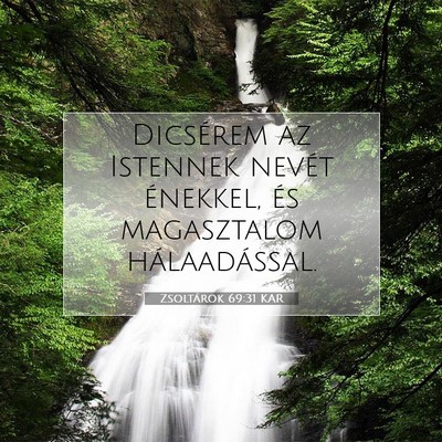 Zsoltárok 69:31 Bibliai vers magyarázata