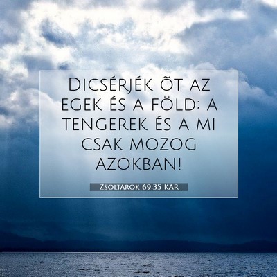 Zsoltárok 69:35 Bibliai vers magyarázata