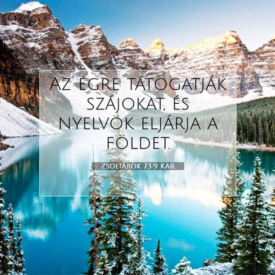 Zsoltárok 73:9 Bibliai vers magyarázata