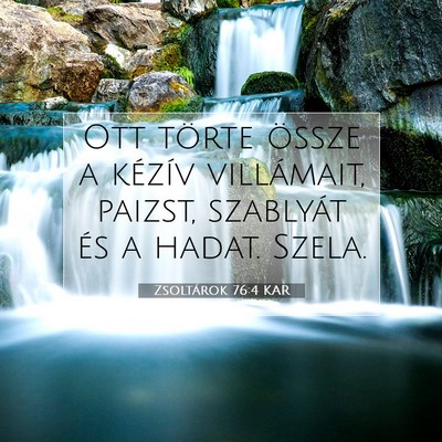 Zsoltárok 76:4 Bibliai vers magyarázata