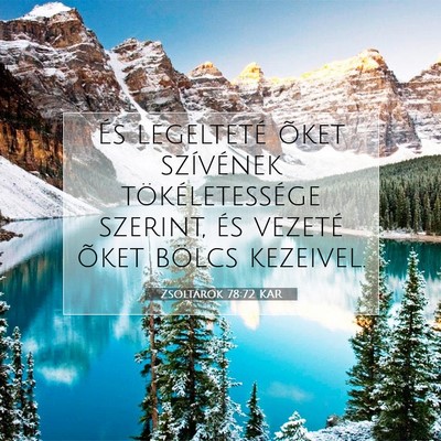 Zsoltárok 78:72 Bibliai vers magyarázata
