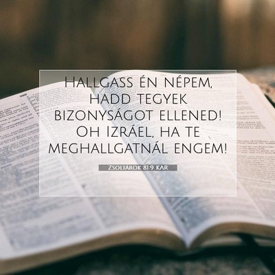 Zsoltárok 81:9 Bibliai vers magyarázata