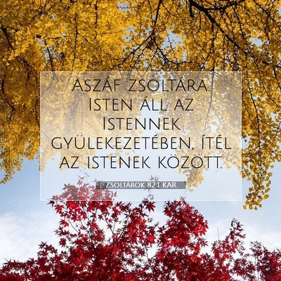 Zsoltárok 82:1 Bibliai vers magyarázata