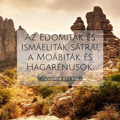 Zsoltárok 83:7 Bibliai vers magyarázata