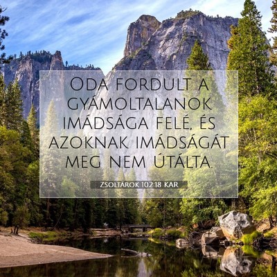 Zsoltárok 102:18 Bibliai vers magyarázata