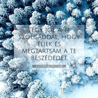 Zsoltárok 119:17 Bibliai vers magyarázata