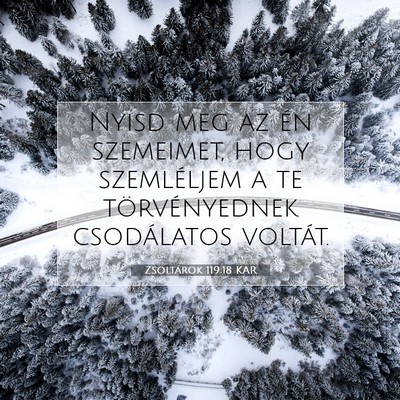 Zsoltárok 119:18 Bibliai vers magyarázata