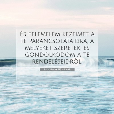 Zsoltárok 119:48 Bibliai vers magyarázata