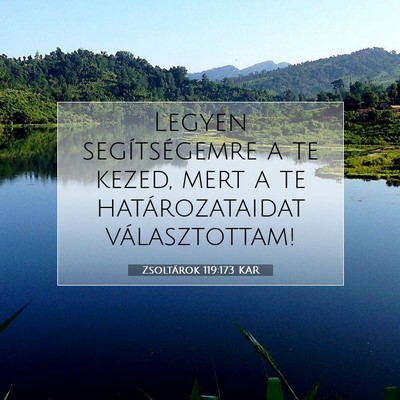 Zsoltárok 119:173 Bibliai vers magyarázata