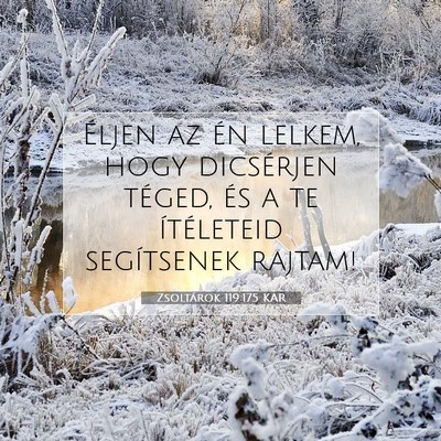 Zsoltárok 119:175 Bibliai vers magyarázata